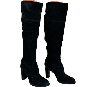 Michael Kors Womens Suede Over The Knee Boots SIZE 6.5
